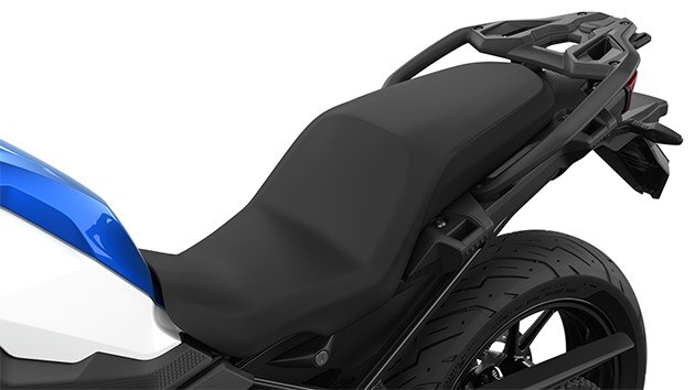 Vemos el asiento de la F 750 GS.
