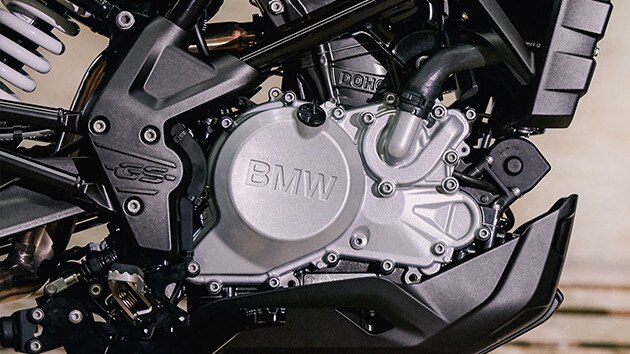 Motor monocilíndrico de cuatro tiempos de la G 310 GS