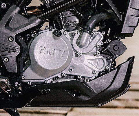 Motor monocilíndrico de cuatro tiempos de la G 310 GS