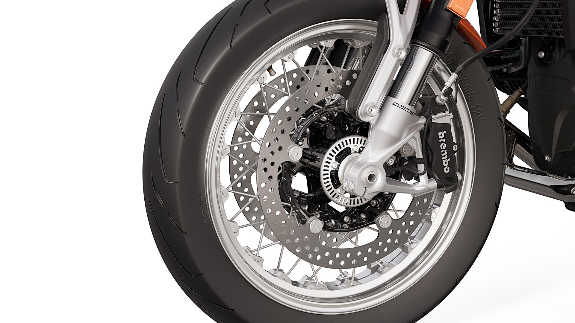 Silver spoked wheels Option 719 Classic II wheel