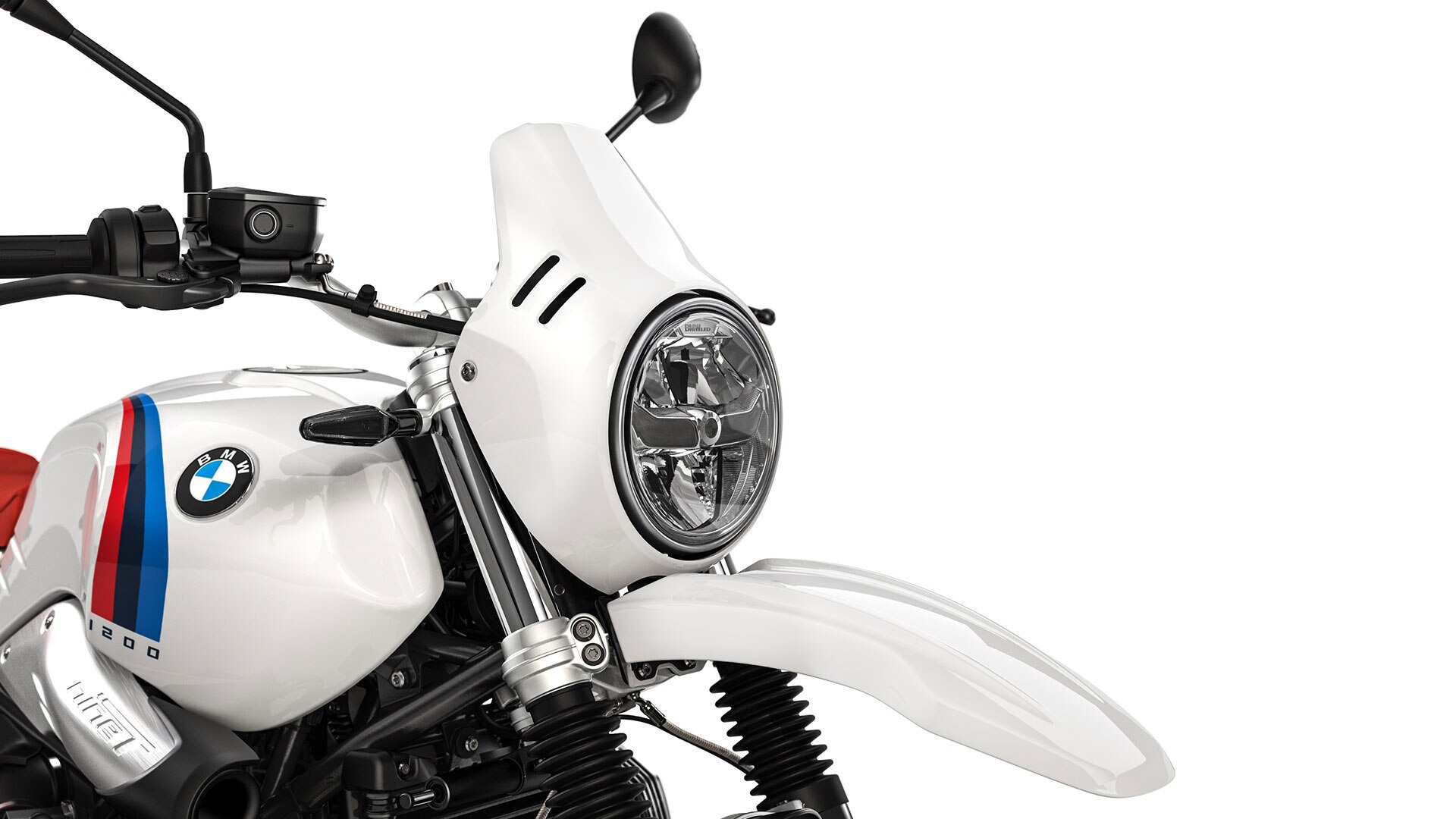 Vemos el impactante frontal de la R nineT Urban G / S.