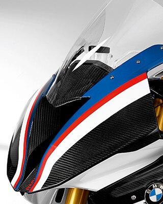 Parte delantera de carbono de la HP4 RACE