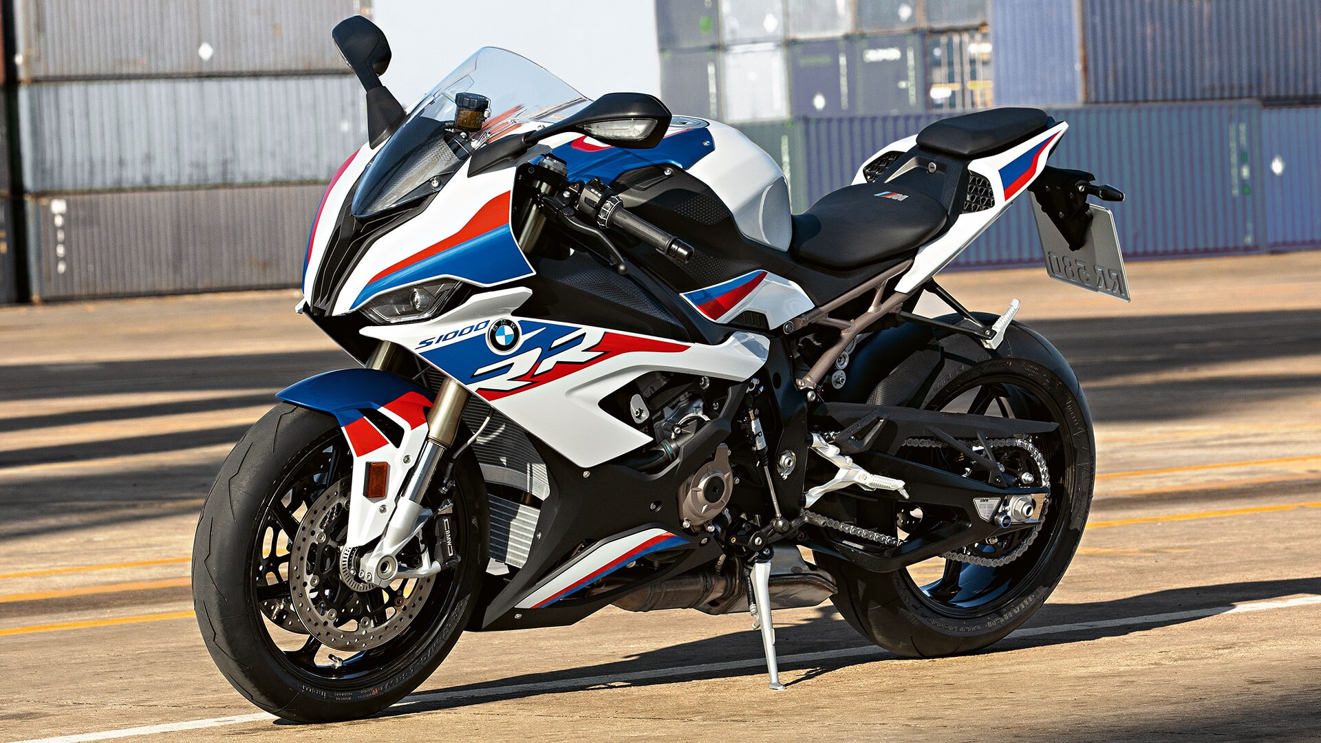 Parte trasera de la nueva BMW RR