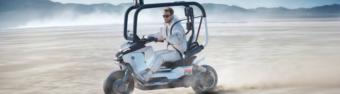 BMW Vision CE: el futuro de la movilidad urbana ya está aquí